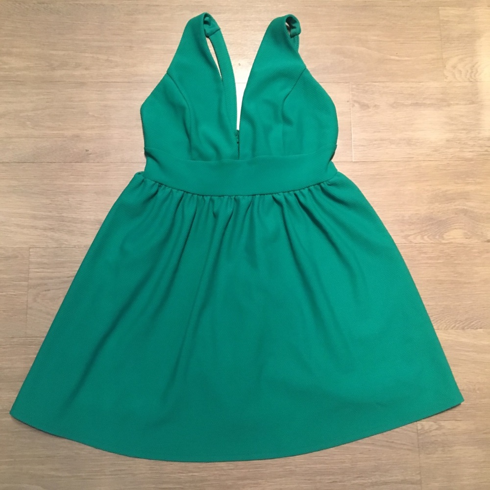 Green dress
